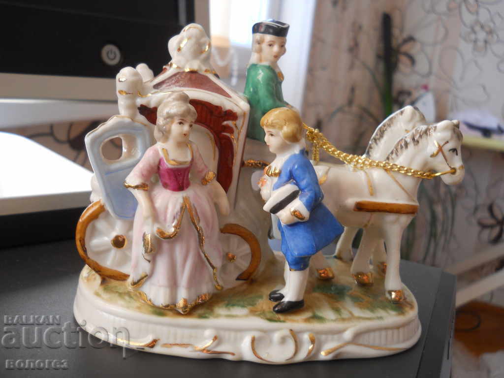 Porcelain figurine Porcelain figurine