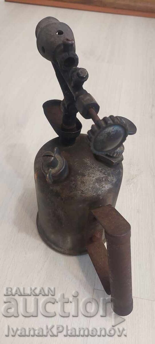 Auction Vintage gasoline lamp from the USSR for connoisseurs Auction Vintage gasoline lamp from the USSR for connoisseurs