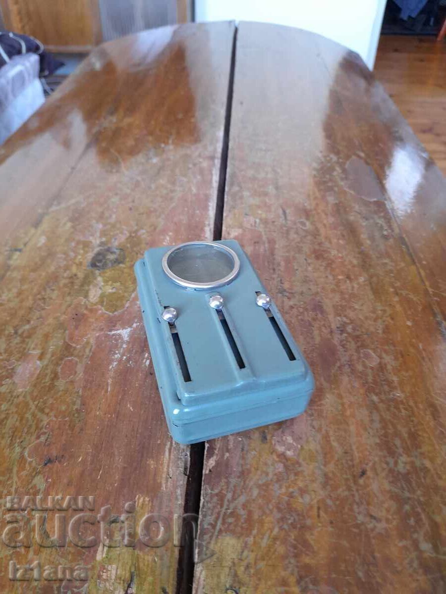 Old railway flashlight Old railway flashlight