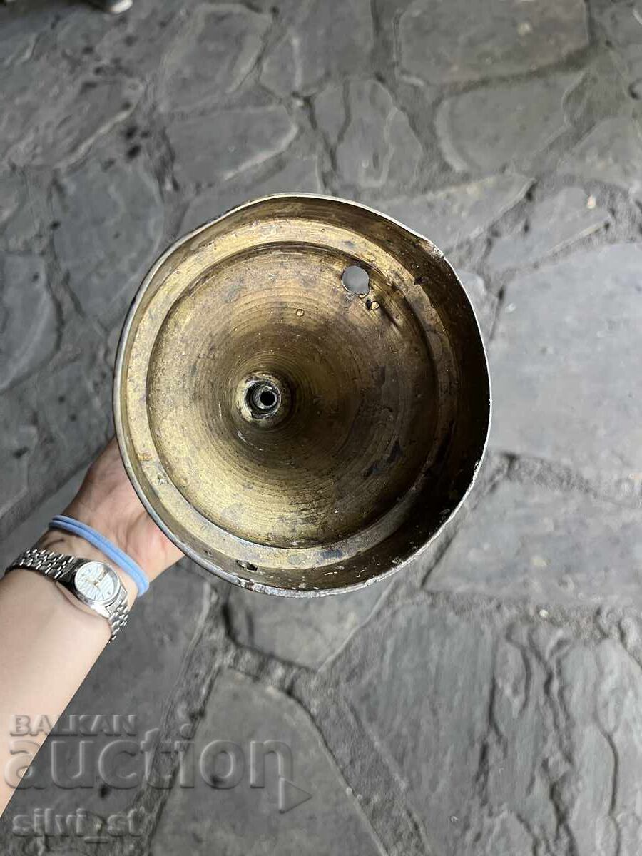 Antique Bronze Candlestick - 7 Antique Bronze Candlestick - 7