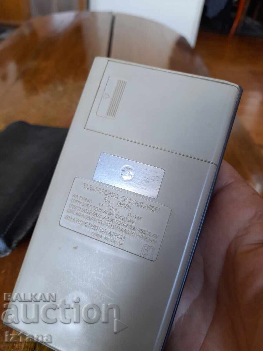 Old Sharp Elsi Mate EL-5801 calculator - 5