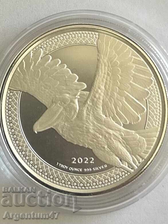 Δημοπρασία SILVER 1 OZ 2022 CONGO - WHALEHEAD HERON Δημοπρασία SILVER 1 OZ 2022 CONGO - WHALEHEAD HERON