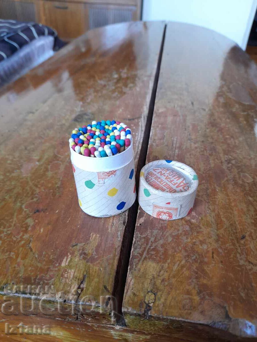 Auction  Old match, matchbox