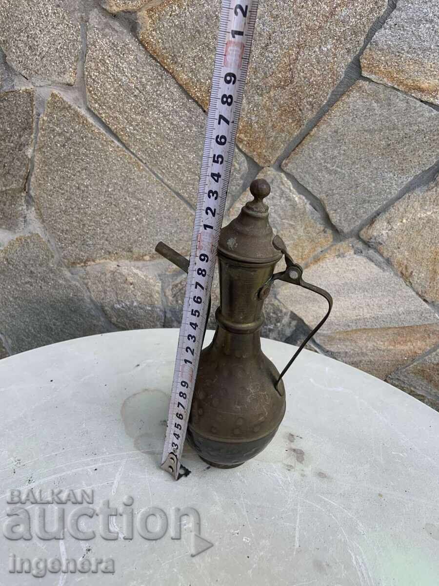 Доставка на ЧАЙНИК КАНА СЪД МЕСИНГ СТАРИНЕН