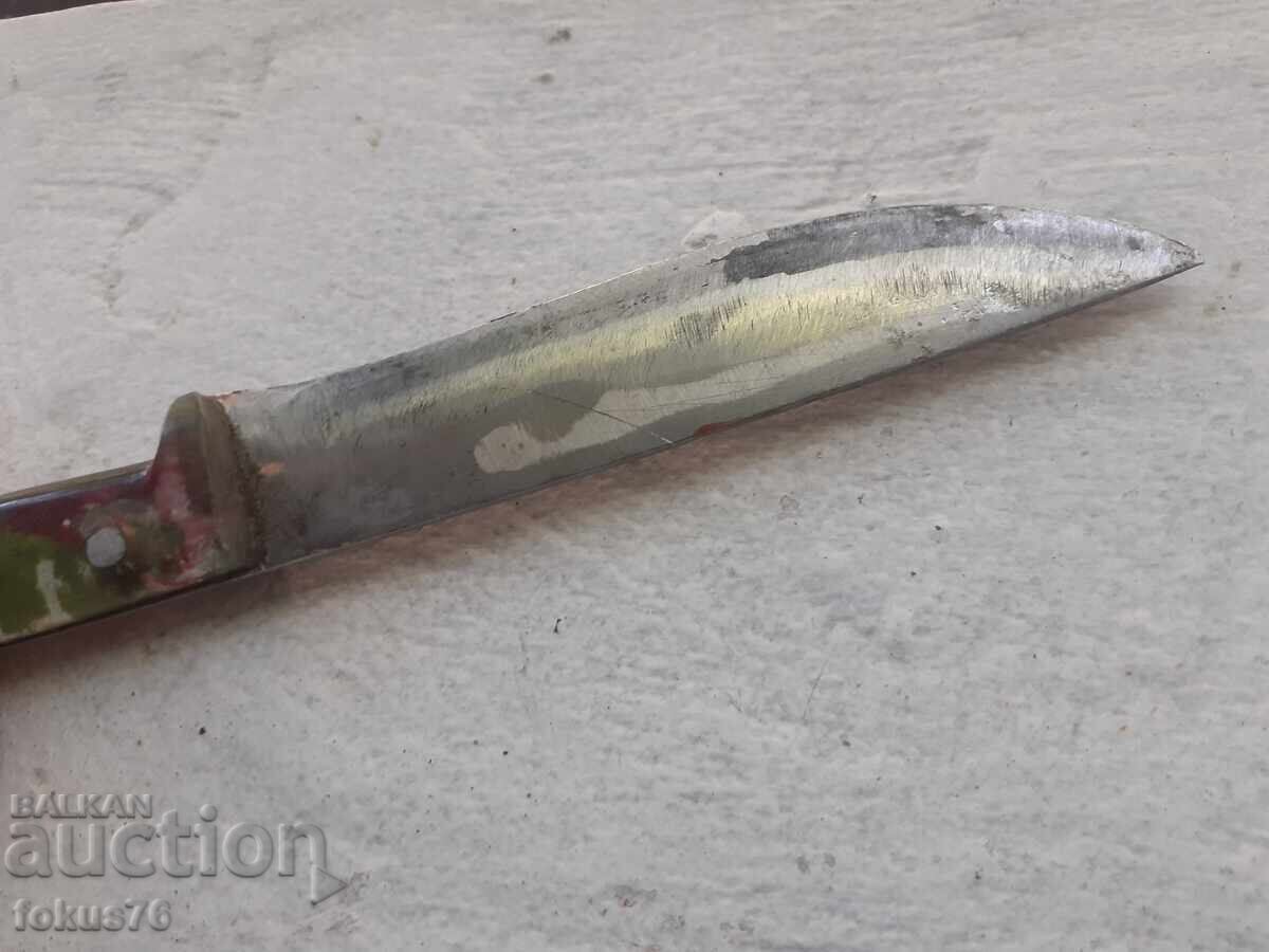 Παράδοση Παλαιό μικρό βουλγαρικό μαχαίρι Παράδοση Παλαιό μικρό βουλγαρικό μαχαίρι