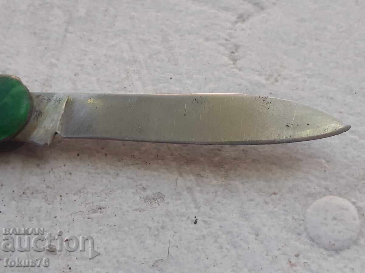 Old small knife pocket knife - knife sickle and hammer VT - 5