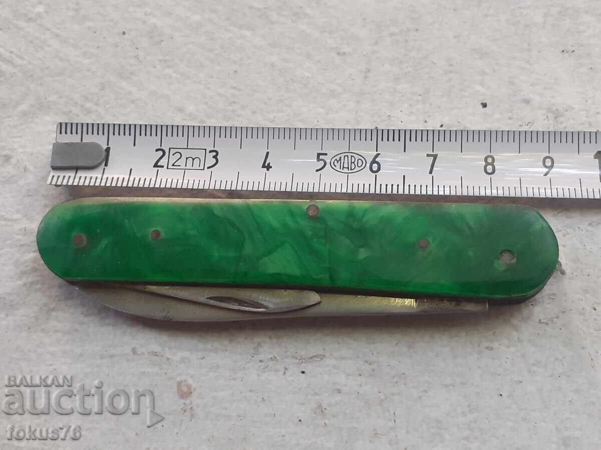 Old small knife pocket knife - knife sickle and hammer VT - 7