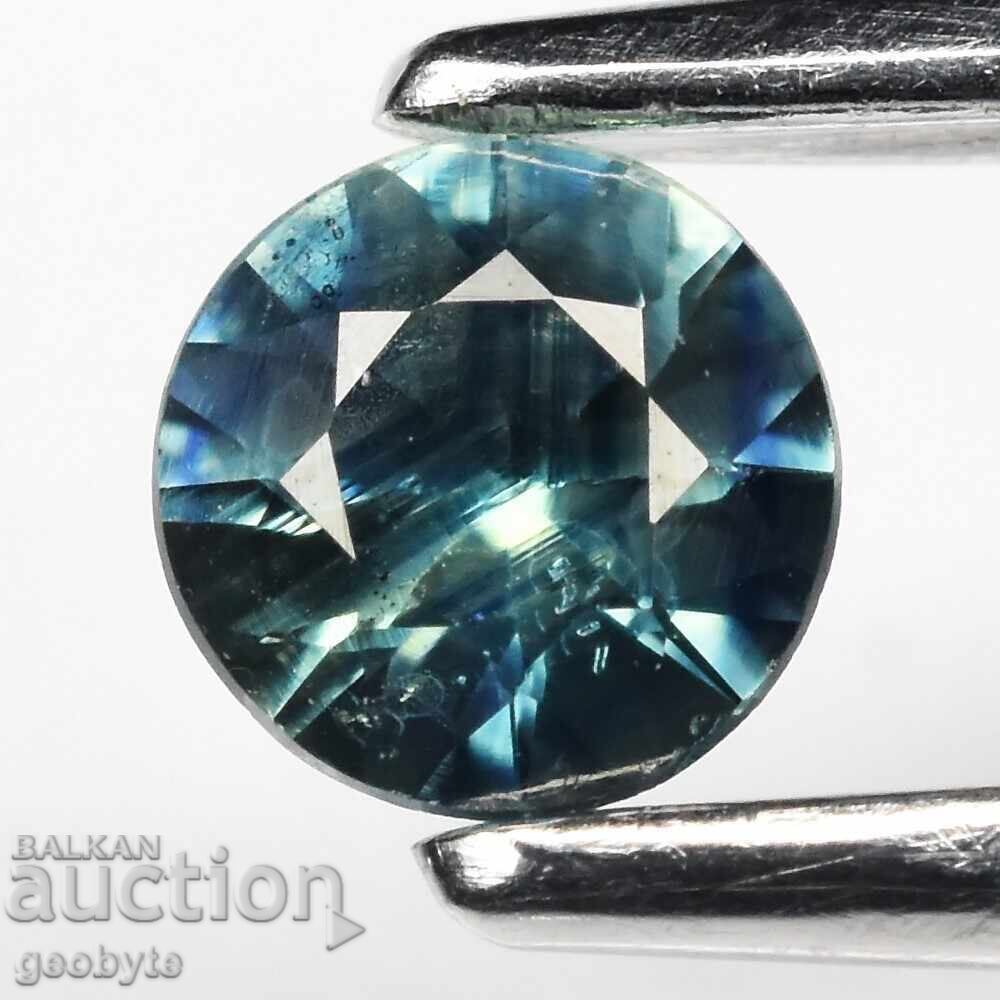 0.18kt Safir natural albastru-verzui 0.18kt Safir natural albastru-verzui