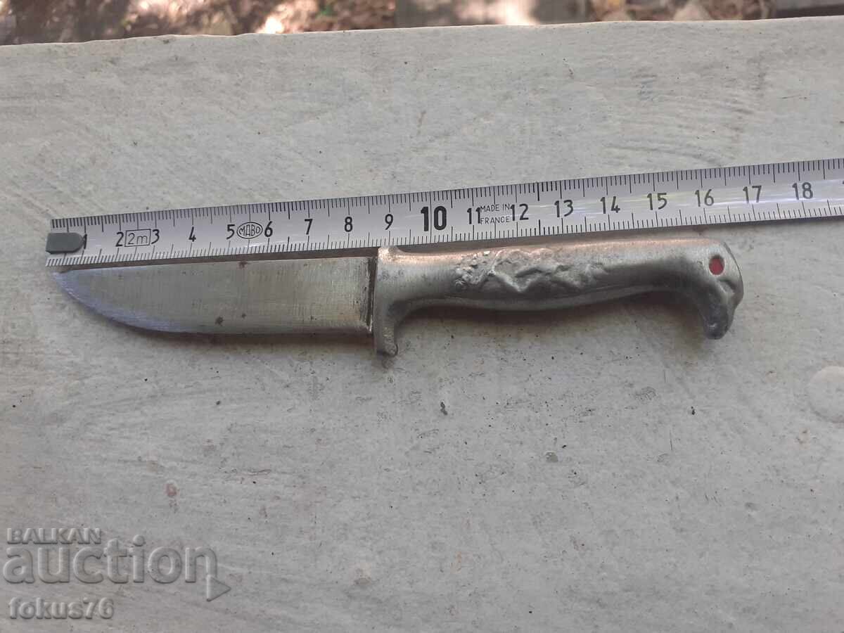 Παλιό μικρό βουλγάρικο μαχαίρι (νοζκα) με κεφαλή αετού - 5