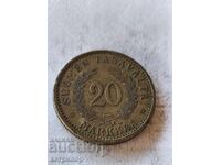 20 μάρκα Φινλανδίας 1939 γρ. χαλκός