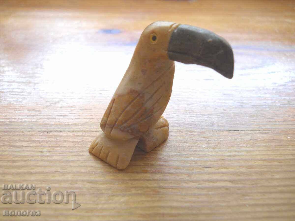 Tucan din piatră semiprețioasă (steatit) Tucan din piatră semiprețioasă (steatit)