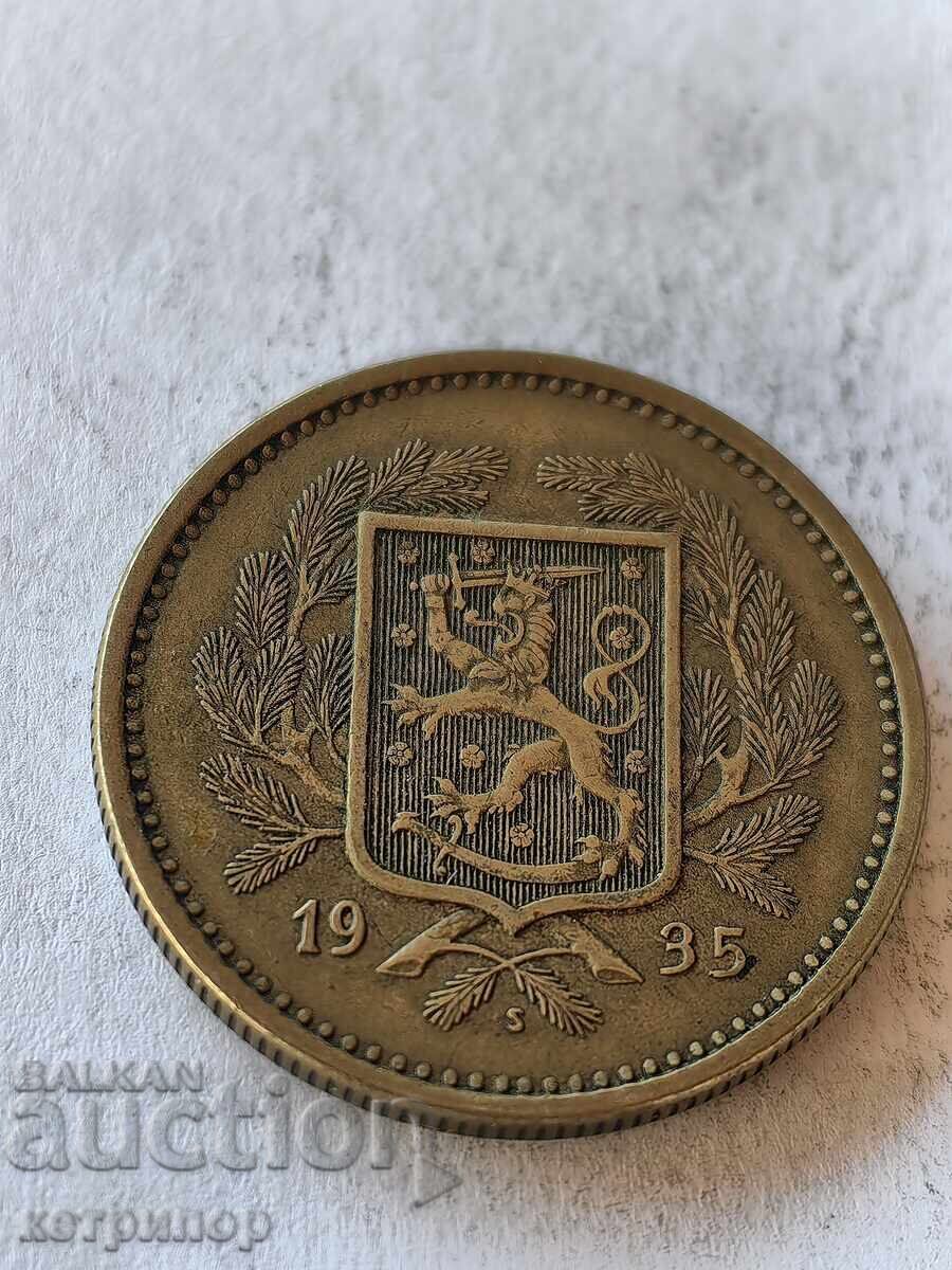 20 Markka Finland 1935 Bronze with price 38.00 BGN | € 19.43 20 Markka Finland 1935 Bronze with price 38.00 BGN | € 19.43