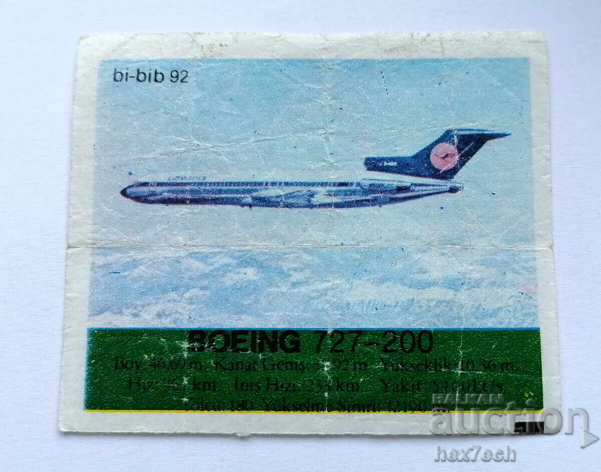 ❤️ ⭐ Picture Beep-Beep 92 Boeing 727-200 ⭐ ❤️