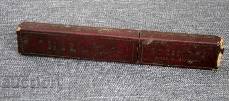 Παλιό κουτί για ξυράφι Hildo Solingen Solingen