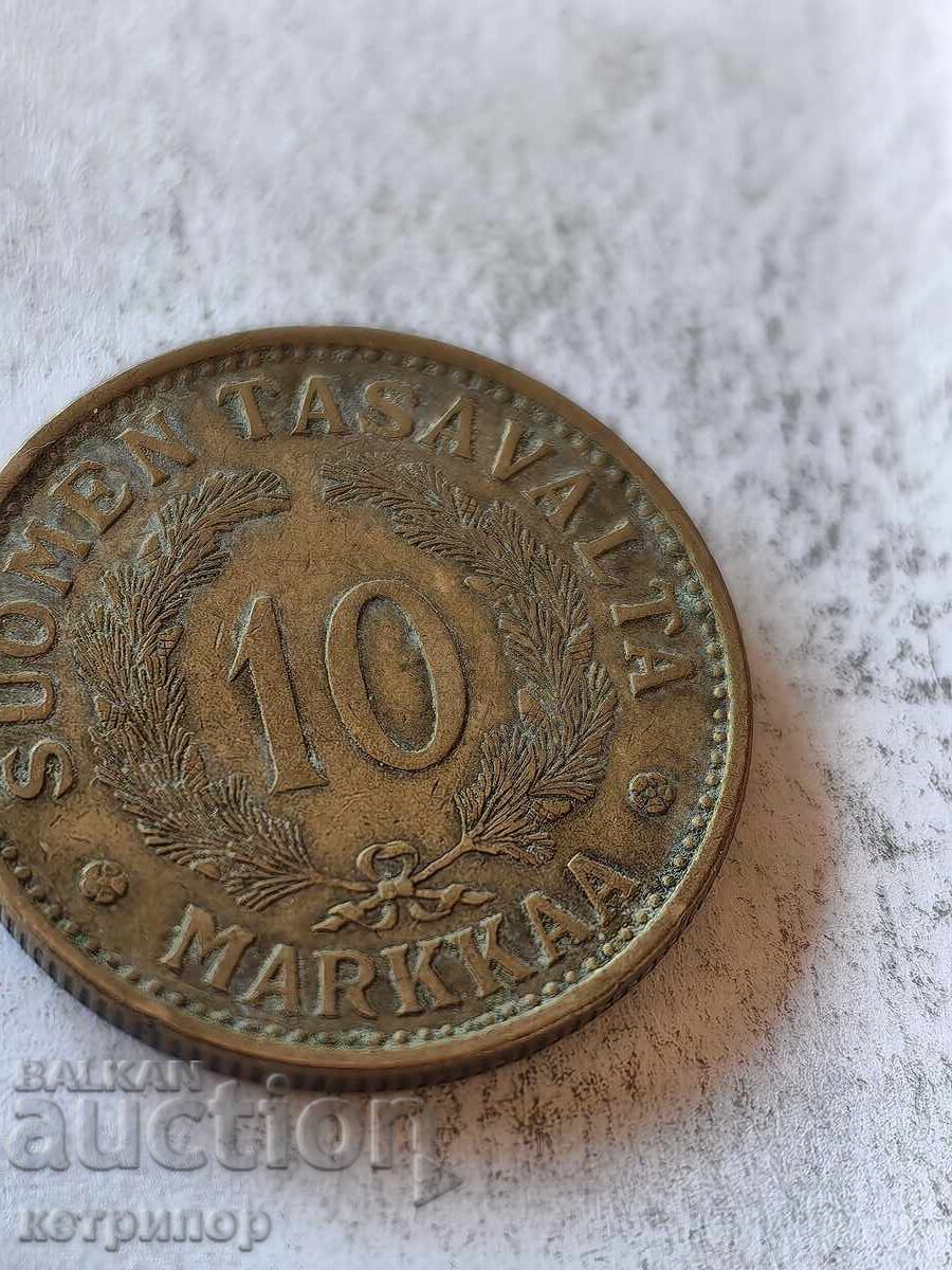 10 μάρκα Φινλανδίας 1931 γρ. χαλκός 10 μάρκα Φινλανδίας 1931 γρ. χαλκός