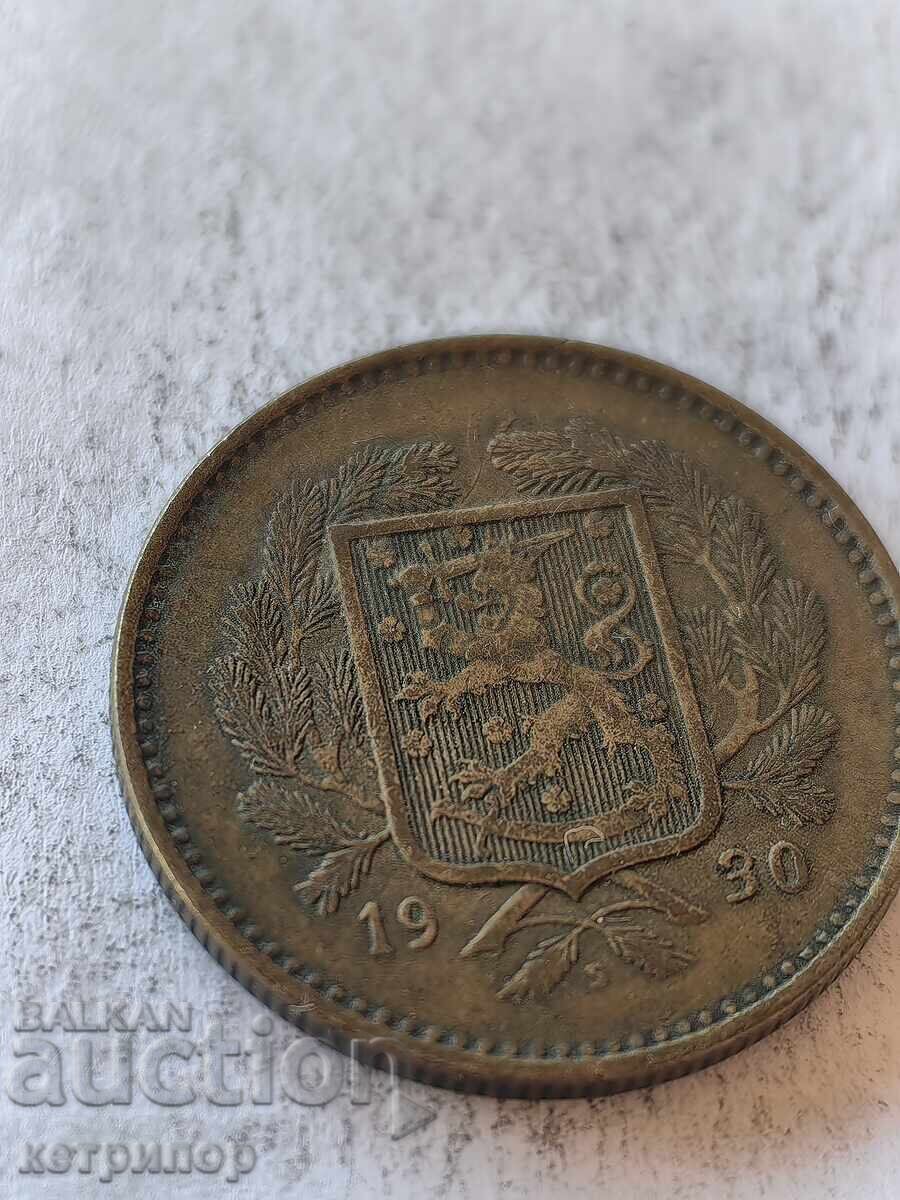 10 mărci Finlanda 1930 bronz cu preț 22.00 BGN | € 11.25 10 mărci Finlanda 1930 bronz cu preț 22.00 BGN | € 11.25