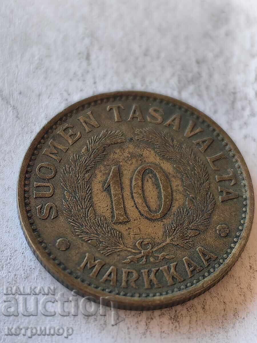 10 mărci Finlanda 1930 bronz 10 mărci Finlanda 1930 bronz