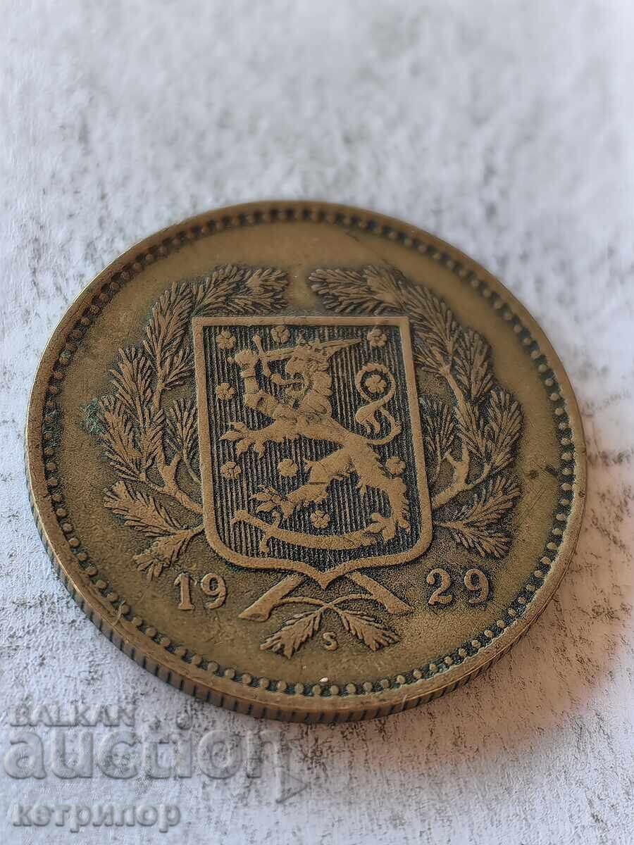 10 μάρκα Φινλανδίας 1929 χάλκινο με τιμή 22.00 BGN | € 11.25 10 μάρκα Φινλανδίας 1929 χάλκινο με τιμή 22.00 BGN | € 11.25