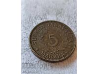 5 марки Финландия 1946 г бронз