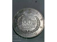 1000 μάρκα Φινλανδίας 1960 ασημένια 835 βαθμών