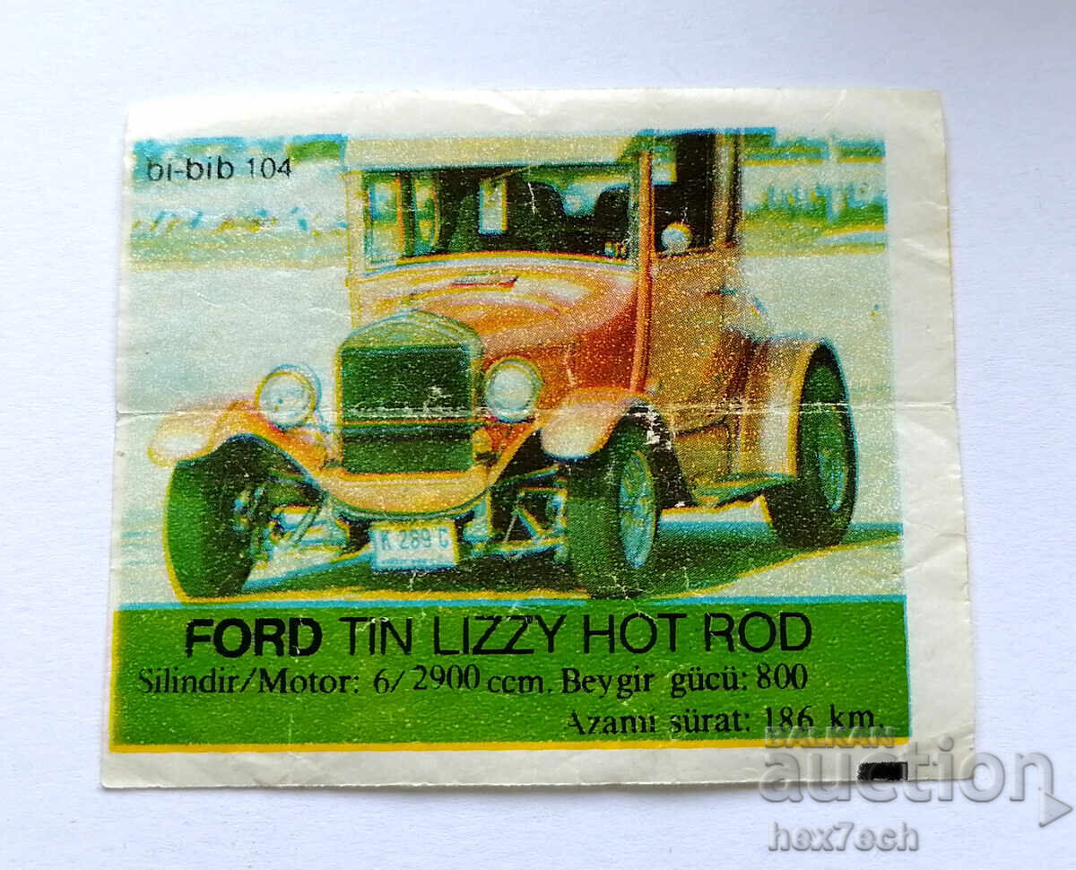 ❤️ ⭐ Picture Beep Beep 104 Ford Tin Lizzy Hot Rod ⭐ ❤️