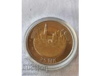 25 марки Финландия 1997 г биметална