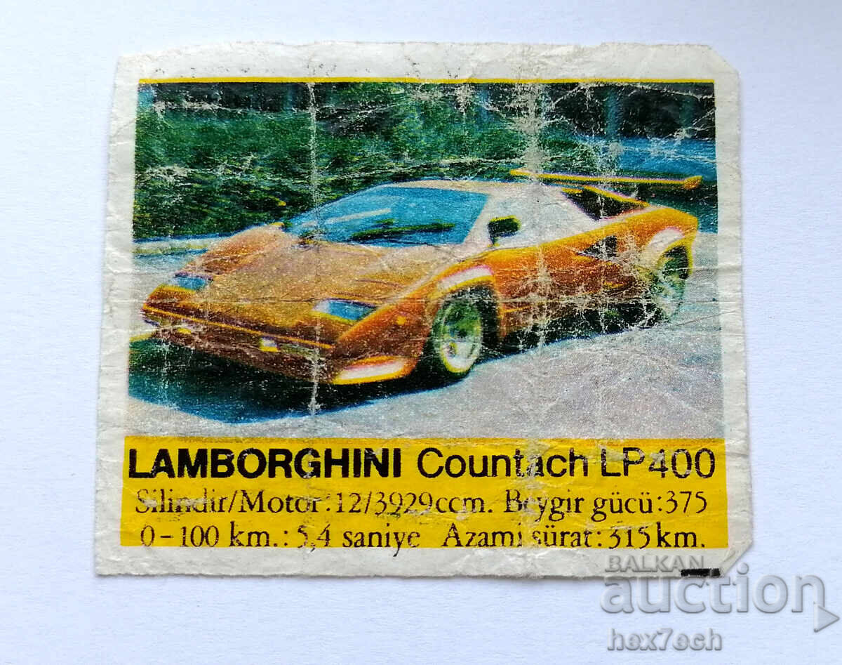 ❤️ ⭐ Picture Beep-Beep 113 Lamborghini Countach LP400 ⭐ ❤️