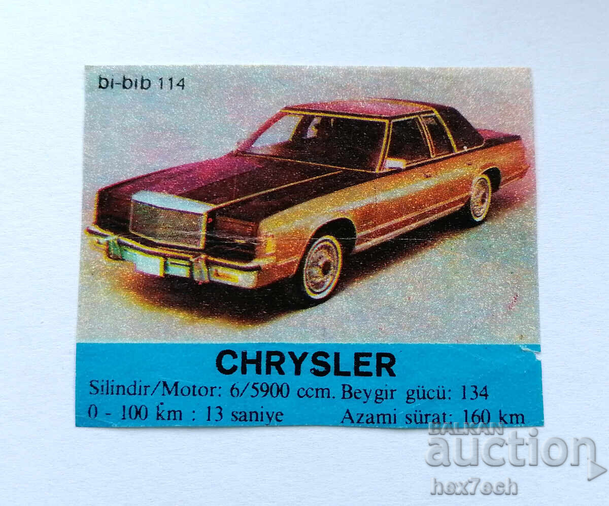 ❤️ ⭐ Imagine Bip-Bip 114 Chrysler ⭐ ❤️