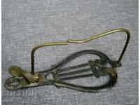 Old decorative wall-mounted coat rack