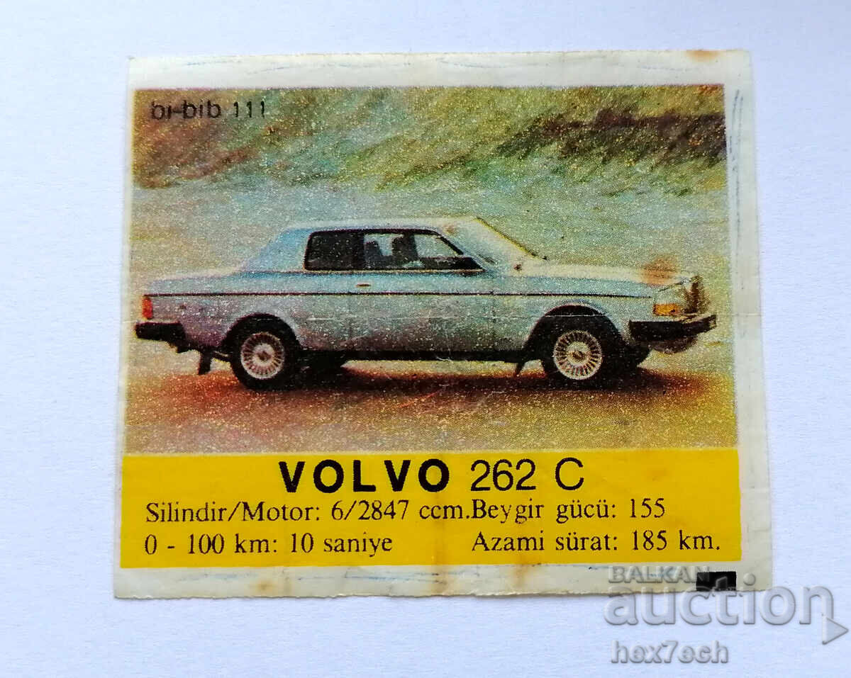 ❤️ ⭐ Εικόνα Μπιπ-Μπιπ 111 Volvo 262 C ⭐ ❤️