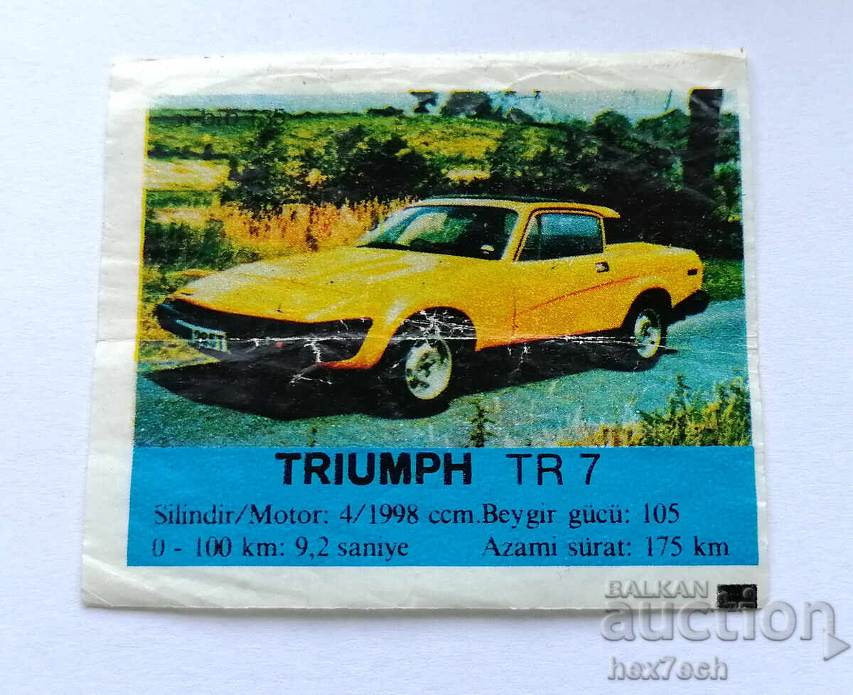 ❤️ ⭐ Εικόνα Μπιπ-Μπιπ 135 Triumph TR 7 ⭐ ❤️ ❤️ ⭐ Εικόνα Μπιπ-Μπιπ 135 Triumph TR 7 ⭐ ❤️