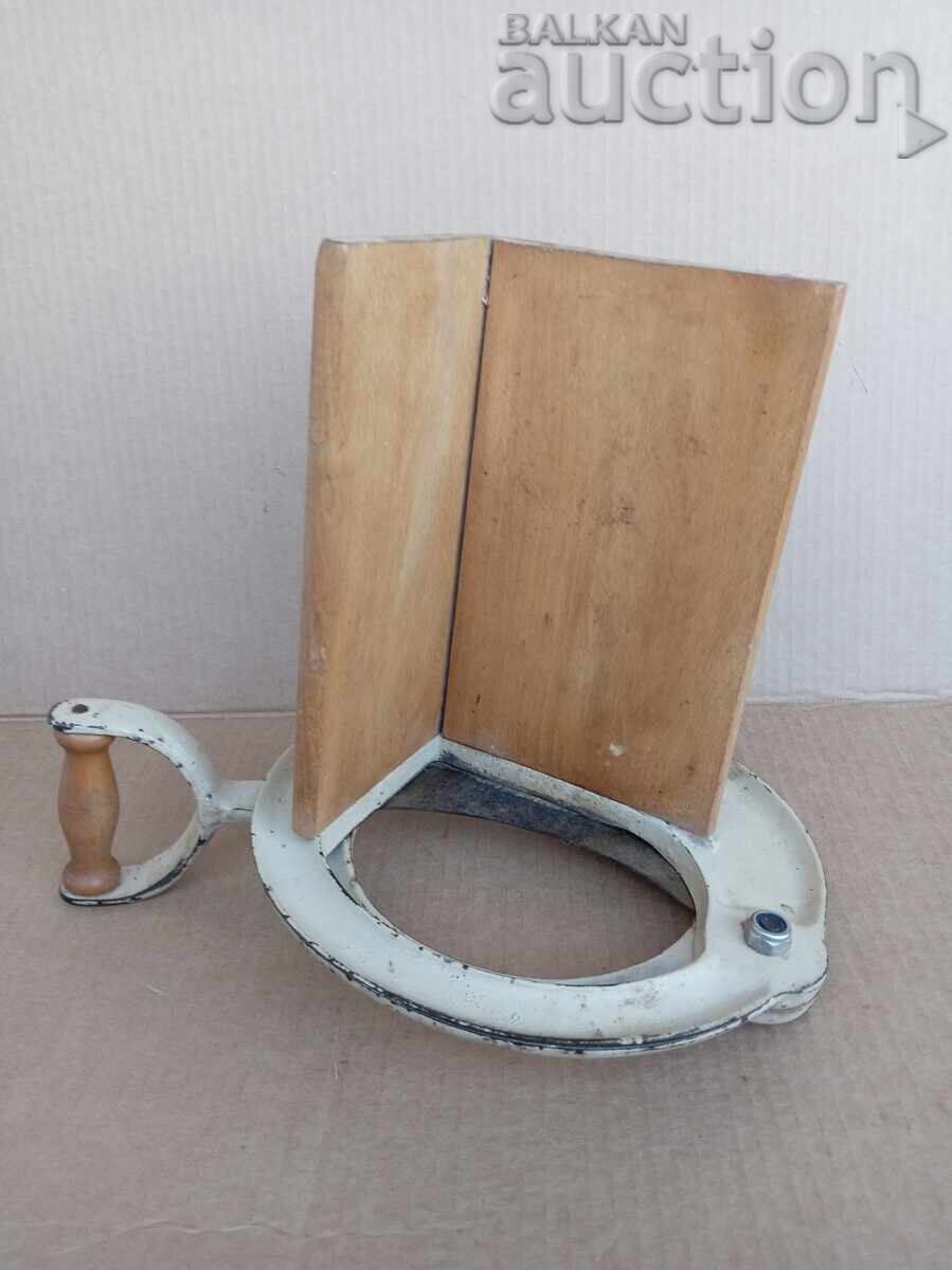 Αντίκα μαχαίρι, γκιλοτίνα RAADVAD για ψωμί σαλάμι - 6