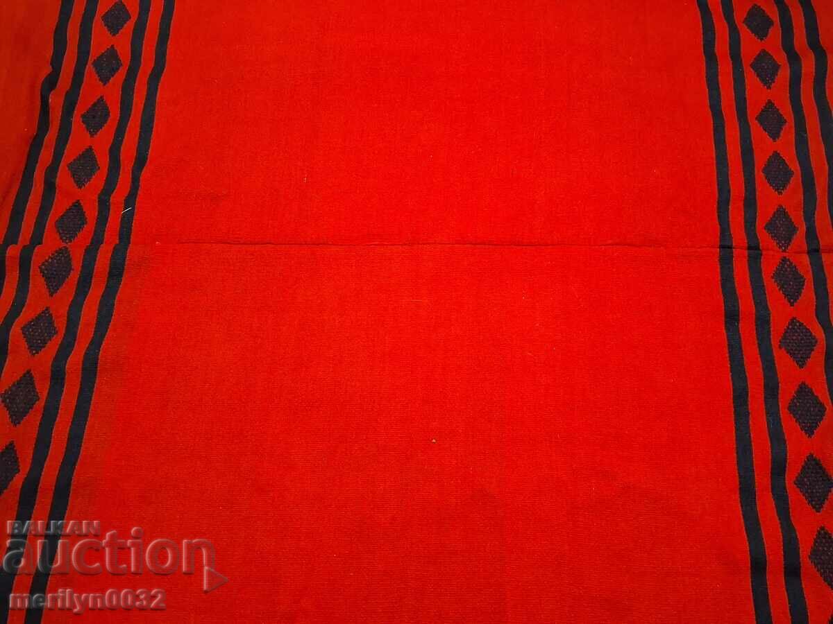 Old hand-woven wool rug/carpet blanket with price 130.00 BGN | € 66.47 Old hand-woven wool rug/carpet blanket with price 130.00 BGN | € 66.47