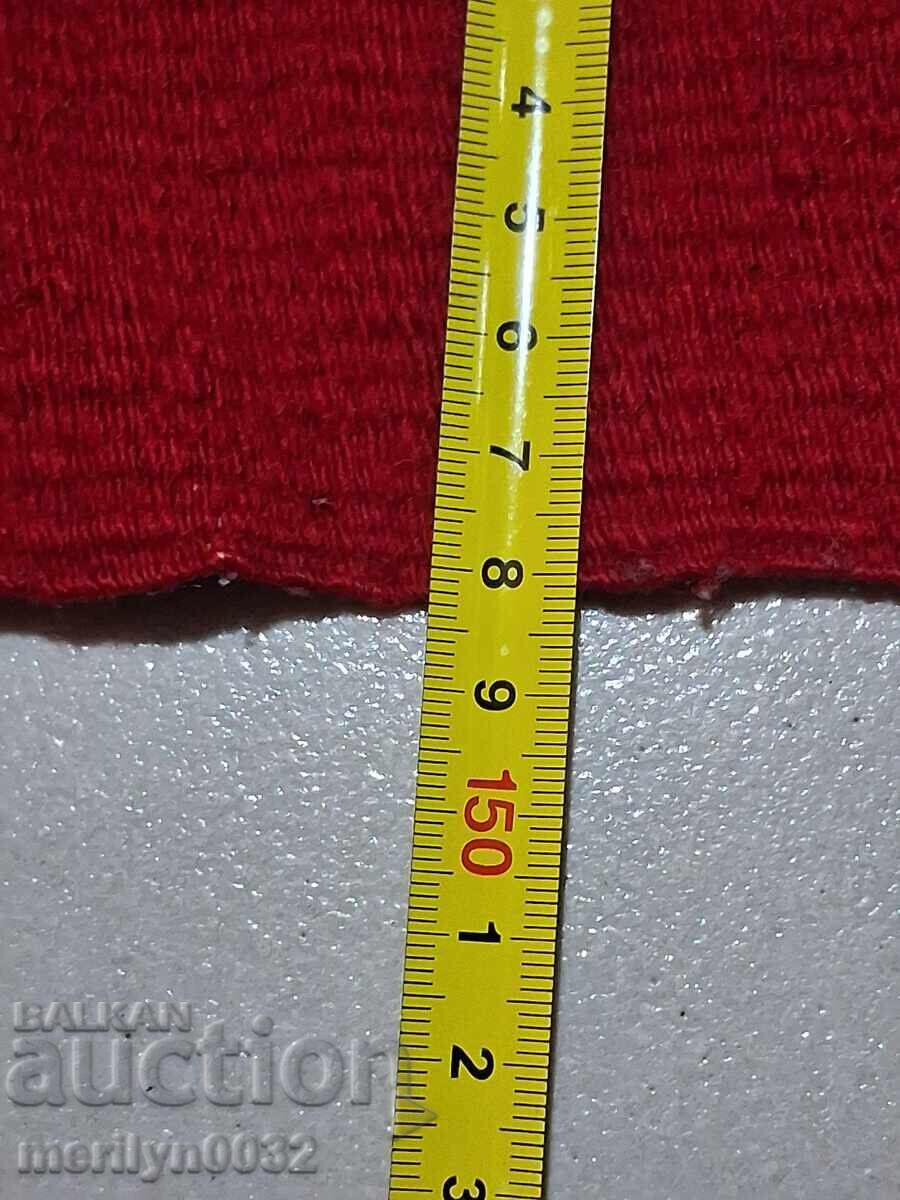 Old hand-woven wool rug/carpet blanket - 5 Old hand-woven wool rug/carpet blanket - 5