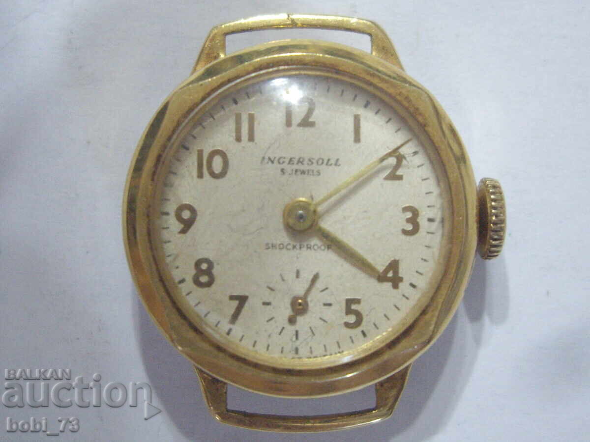 Gold-plated women's watch. Gold-plated women's watch.