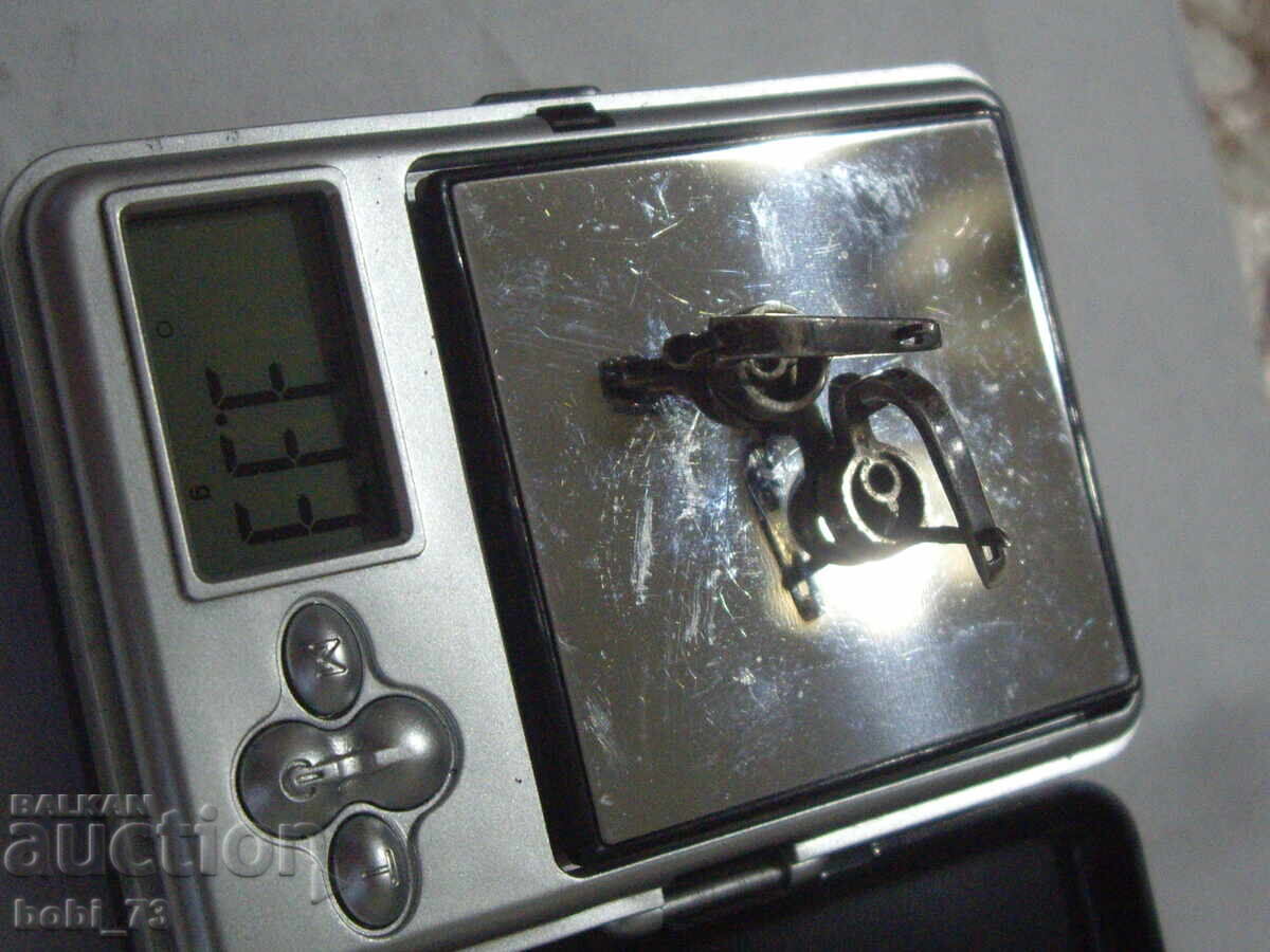 Παλιά ασημένια σκουλαρίκια - 5