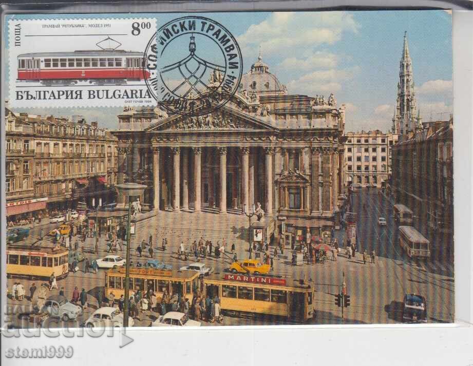 Κάρτα MAX FDC ΤΡΑΜΒΑΪ ΡΕΛΣΟΒΙ