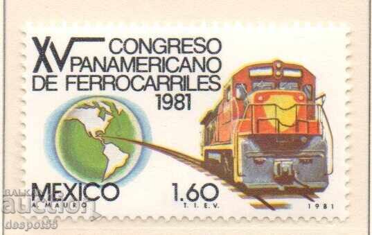 1981. Argentina. Al 15-lea Congres Feroviar Panamerican