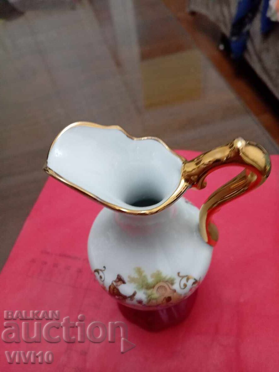 Δημοπρασία Παλιά κανάτα Limoges, μινιατούρα Δημοπρασία Παλιά κανάτα Limoges, μινιατούρα