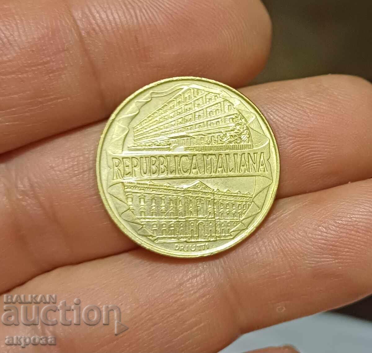 200 Lire Italy 1996 Uncirculated with price 2.50 BGN | € 1.28