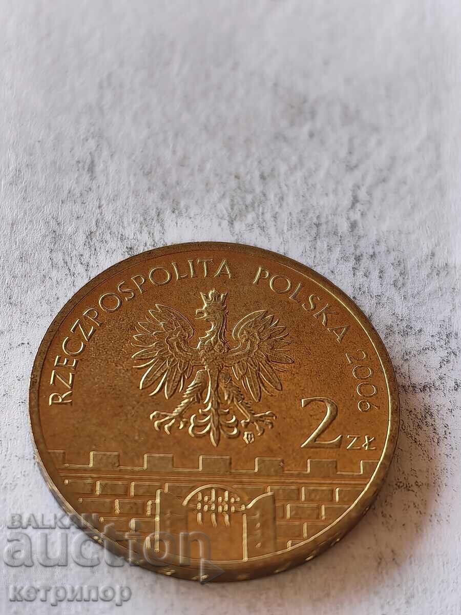 2 ζλότι 2006 g. Πολωνία με τιμή 4.80 BGN | € 2.45
