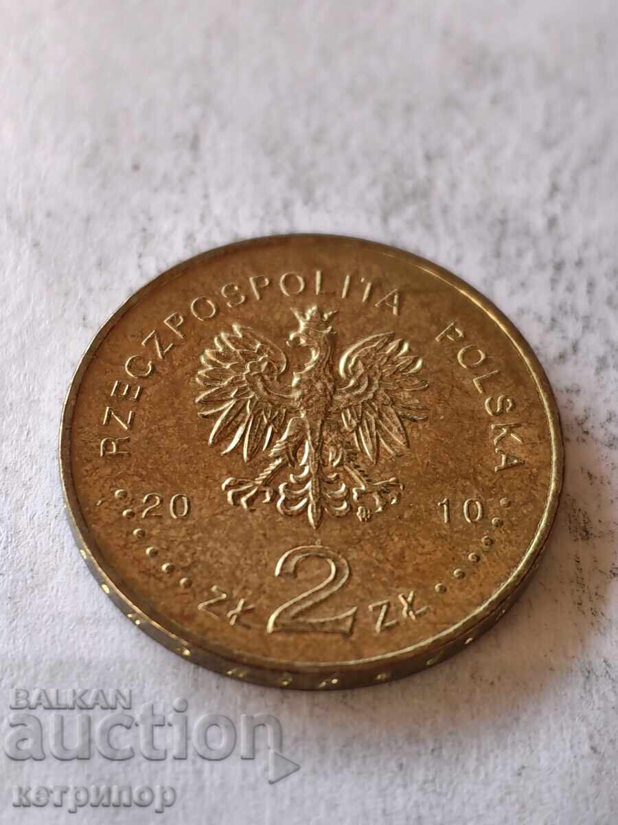 2 Zloty 2010 Poland with price 4.80 BGN | € 2.45 2 Zloty 2010 Poland with price 4.80 BGN | € 2.45