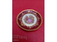 Farfurie veche LIMOGES, MINIATURĂ