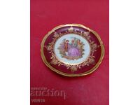 Farfurie veche LIMOGES, MINIATURĂ