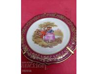 Farfurie veche LIMOGES, MINIATURĂ