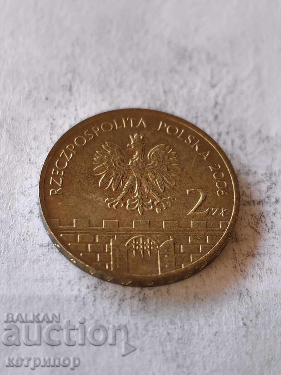2 ζλότι 2006 g. Πολωνία με τιμή 4.80 BGN | € 2.45