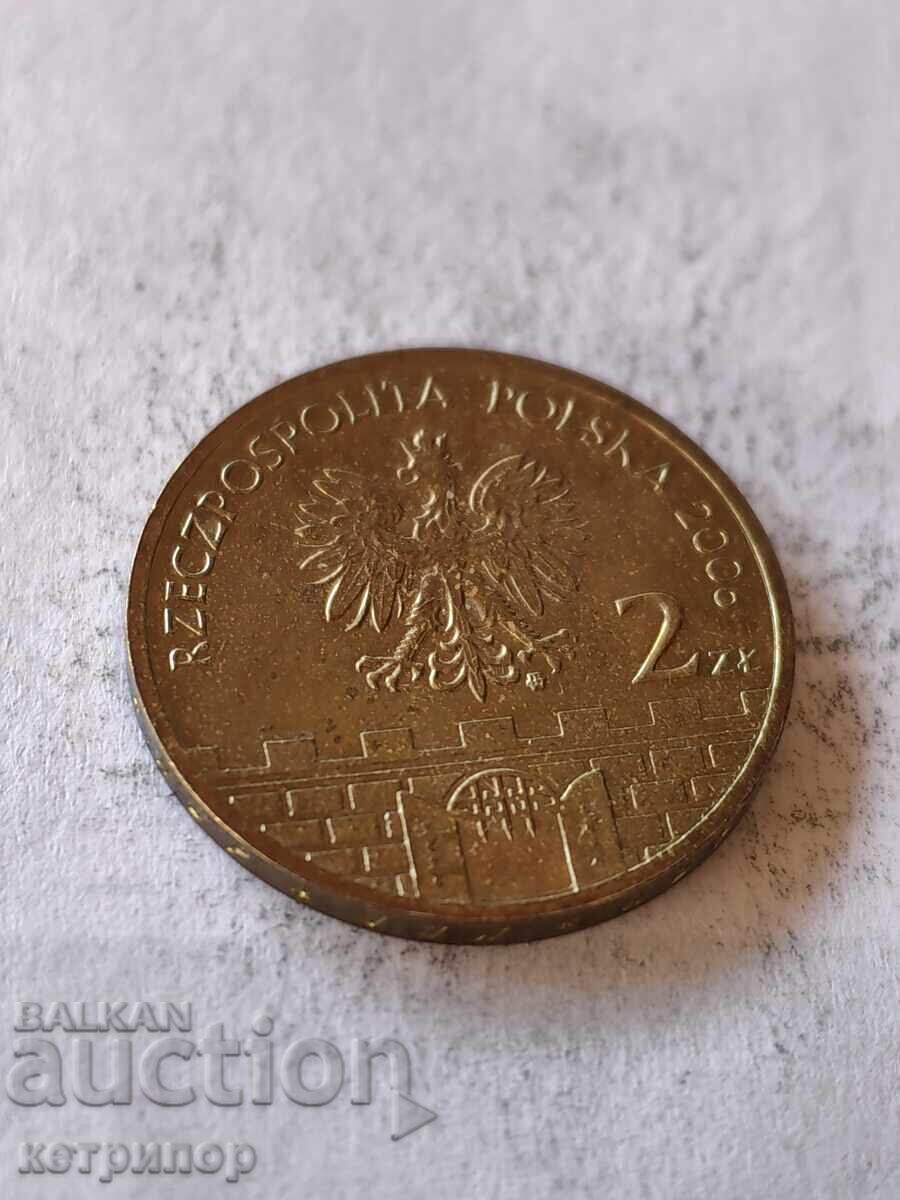 2 ζλότι 2006 g. Πολωνία με τιμή 4.80 BGN | € 2.45