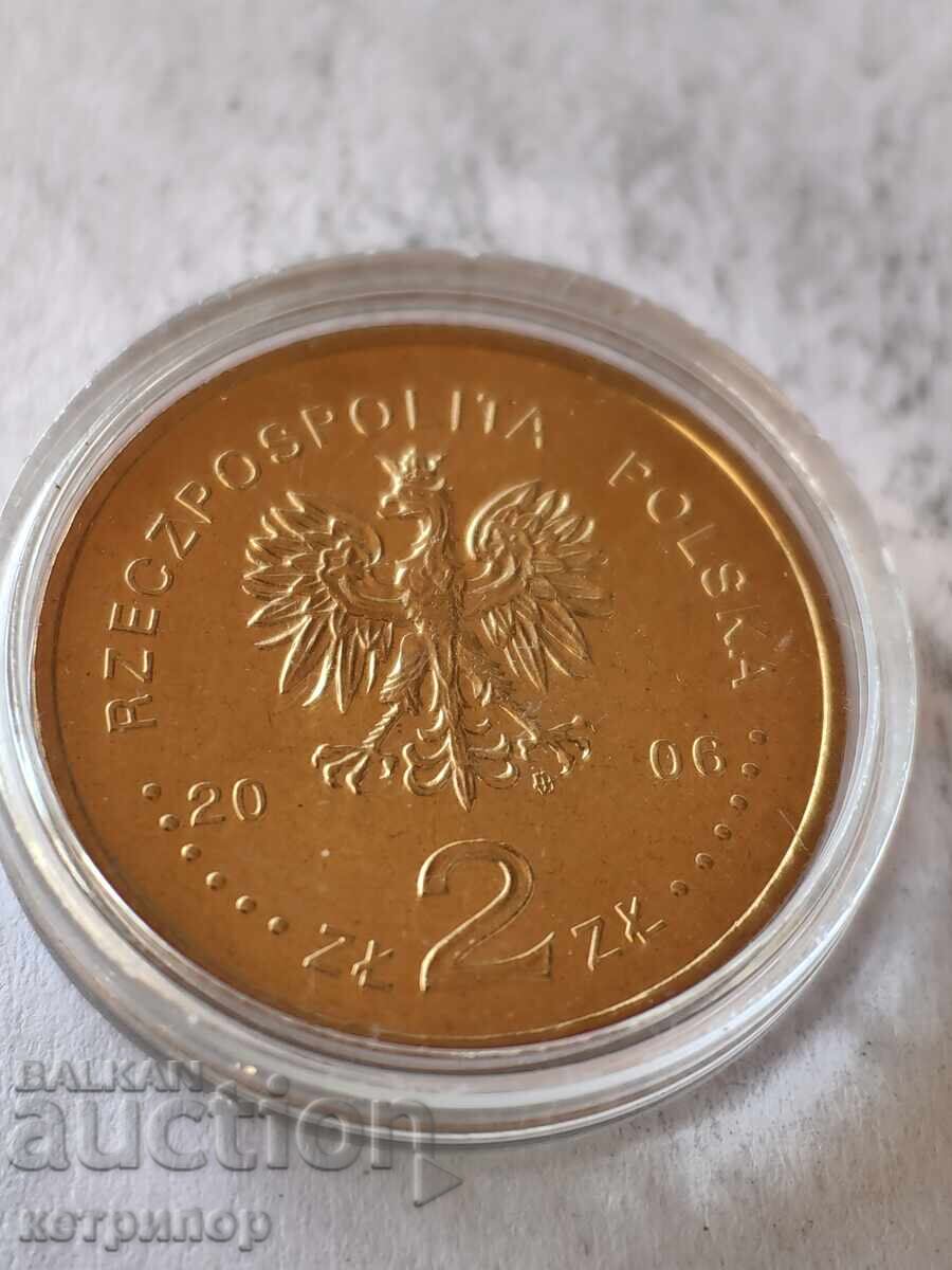 2 Zloty 2006 Poland with price 4.80 BGN | € 2.45