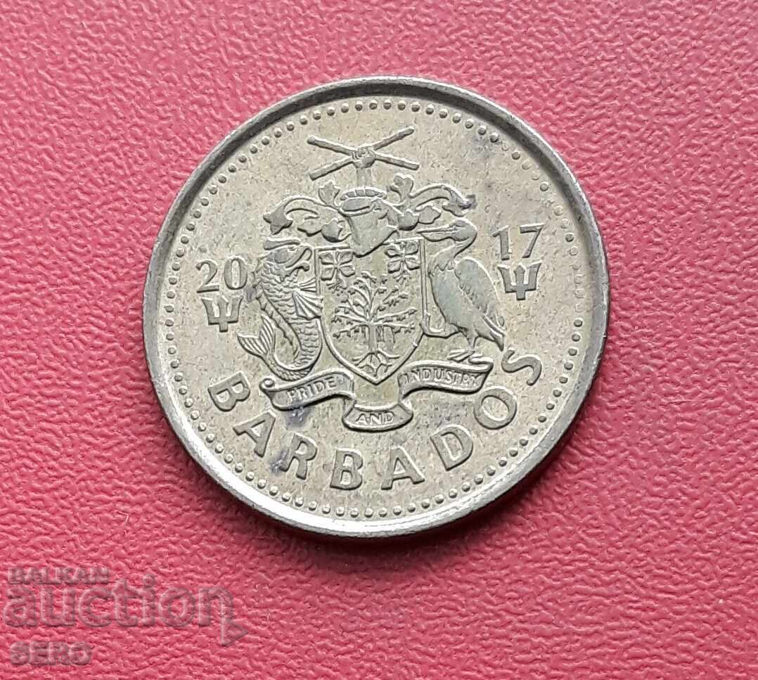 Barbados Island-5 cents 2017