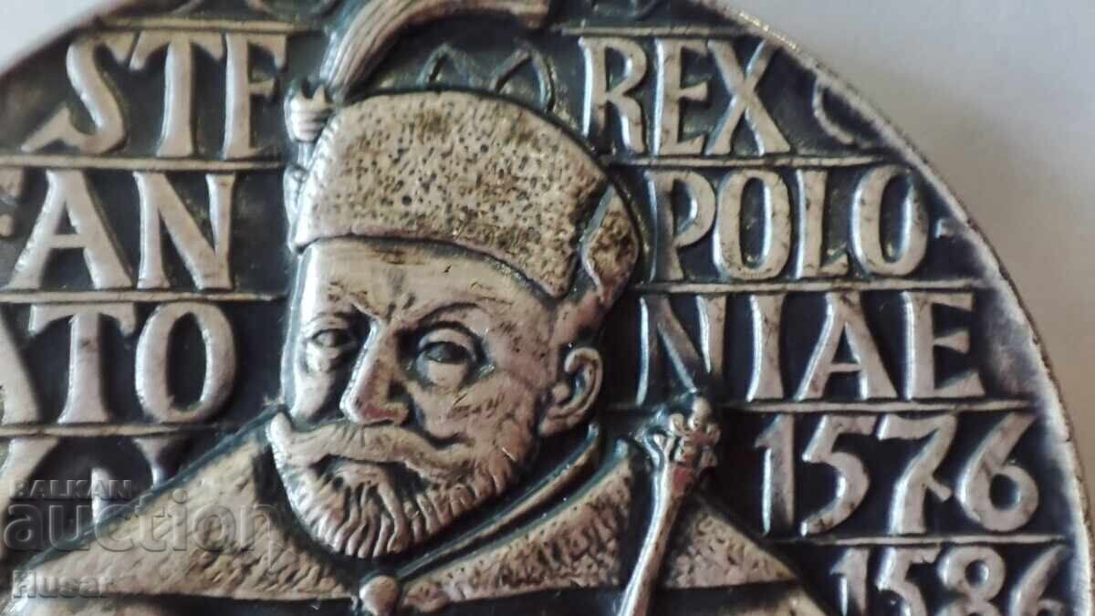 Delivery of 2 plaques, sea, ship Stefan Batory